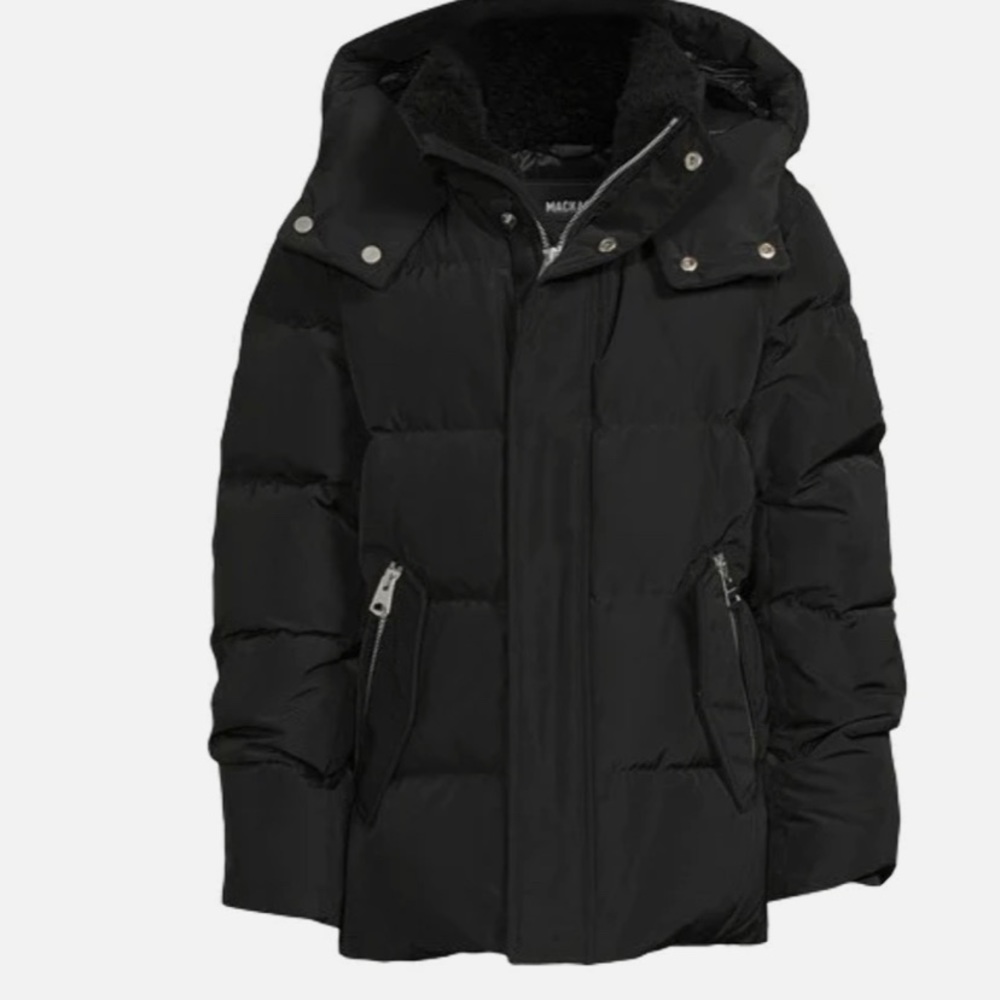 Black Hudson mackage coat